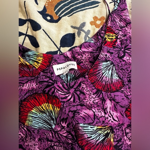 Pepaloves purple seashell patterned dress - Picture 11 of 11